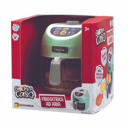 Friggitrice ad Aria Giocattolo per Bambini con Luci e Suoni e Accessori 3 Anni+