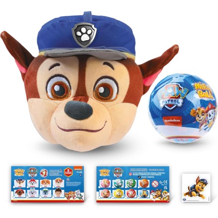 Miraball Paw Patrol Sfera con 3 Sorprese e 1 Peluche