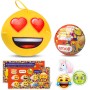 Miraball Emoji Sfera con 3 Sorprese e 1 Peluche
