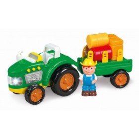 Trattore con Rimorchio Luci e Suoni per Bambini con Personaggio 3 Anni+ Ronchi