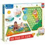 Tappeto Gioco per Neonati Clementoni Baby Friends Soft Playmat 135x90 cm Lavabile 0 Mesi+