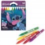 Pastelli a Cera Stitch 12 Crayons Originali Disney