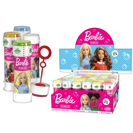 Bolle di Sapone Barbie Confezione da 36 Pezzi Dulcop Made in Italy