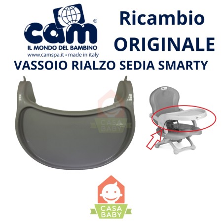 Vassoio Smarty e Smarty Pop Ricambio Originale Cam S333