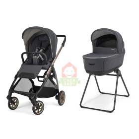 Inglesina Electa Duo Garage Grey 2026 Passeggino Carrozzina e Stand Up