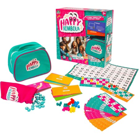 Happy Tombola Tombola per Bambini Giochi Preziosi 3 Anni+