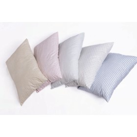 Cuscino Lettino Alto per Asilo Antisoffoco 50x30 cm Colori Assortiti Made in Italy