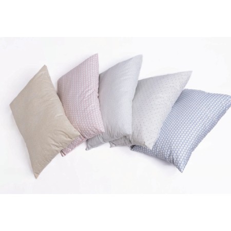 Cuscino Lettino Alto per Asilo Antisoffoco 50x30 cm Colori Assortiti Made in Italy