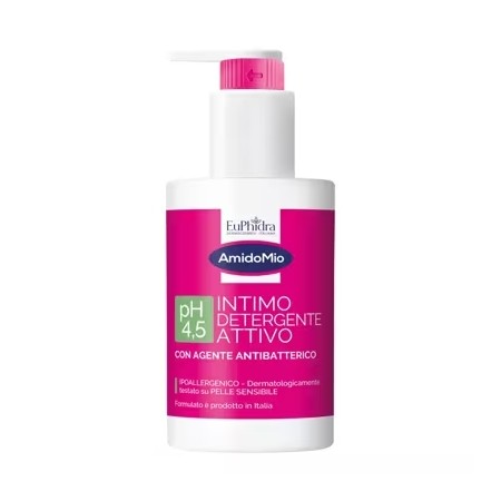 Euphidra Amido Mio Intimo Detergente Idratante con Proteine del Riso 250 ml