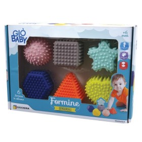 Formine Sensoriali in Silicone 6 Pezzi Gio Baby 6 Mesi+