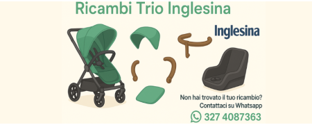 Ricambi Trio Inglesina - Originali e Compatibili!