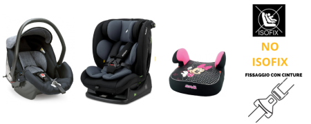 Seggiolino Auto Senza Isofix I-Size - Sconti fino al -30%!
