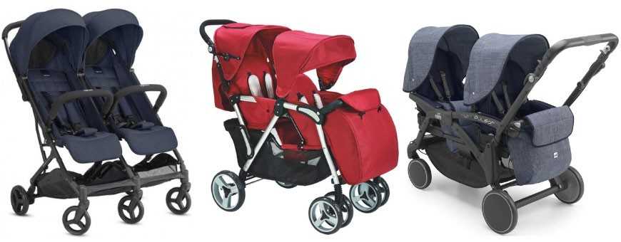 Passeggino Gemellare e Trio Gemellare