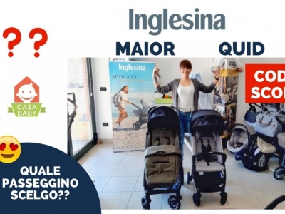 Inglesina Maior o Quid? Video Tutorial e Codice SCONTO